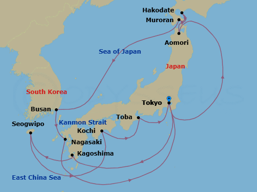 Cruise Map