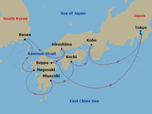 Cruise Map