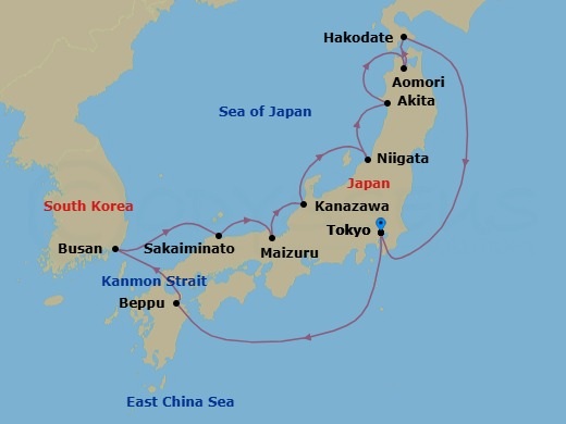 Cruise Map