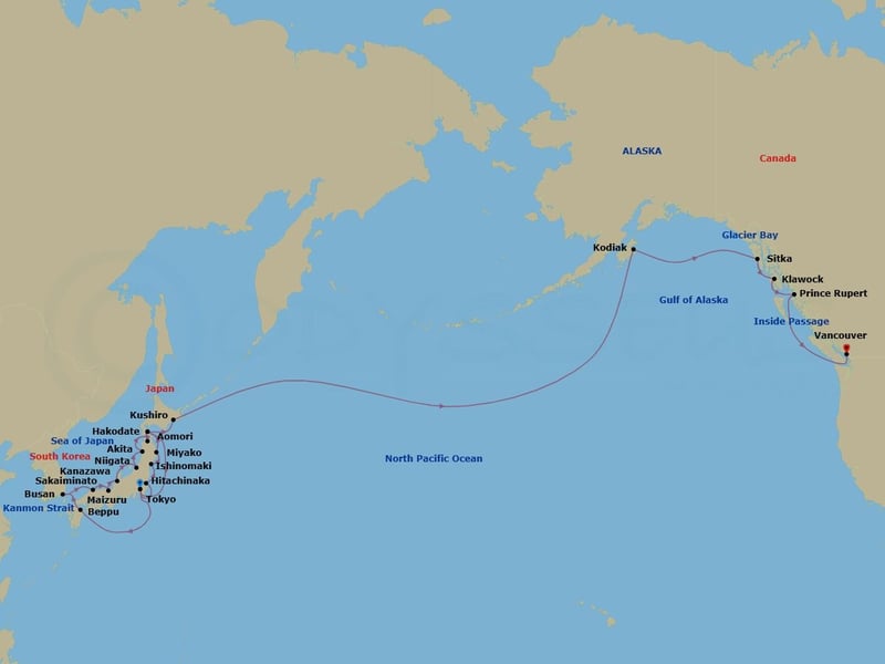 Cruise Map