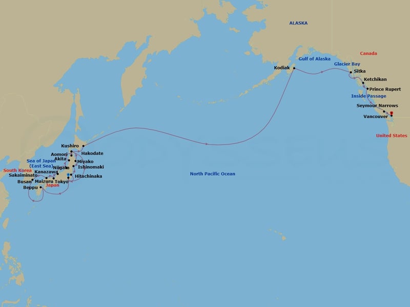 Cruise Map