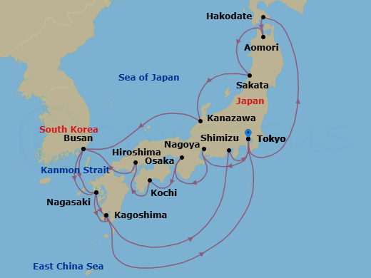 Cruise Map