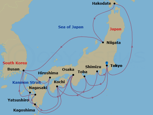 Cruise Map