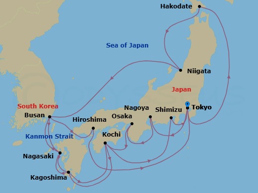 Cruise Map