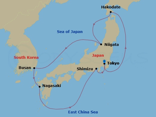 Cruise Map