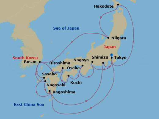 Cruise Map