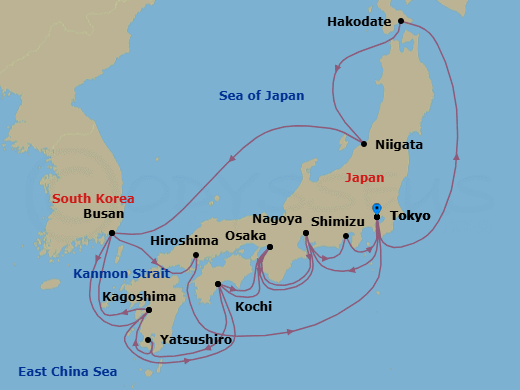 Cruise Map