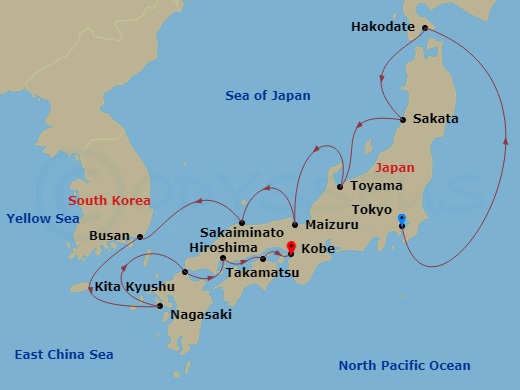 Cruise Map