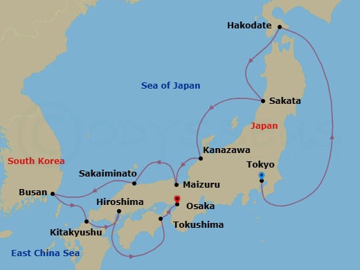 Cruise Map