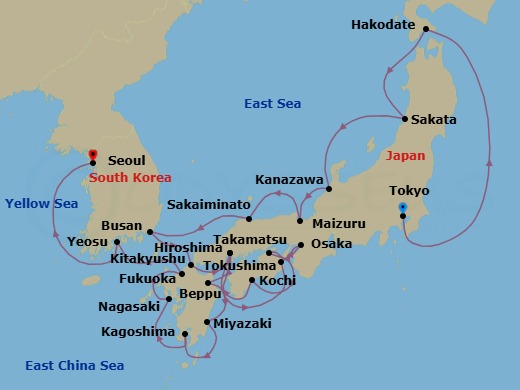 Cruise Map