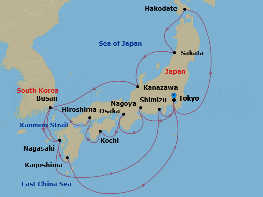 Cruise Map