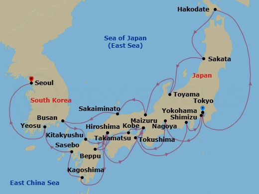 Cruise Map