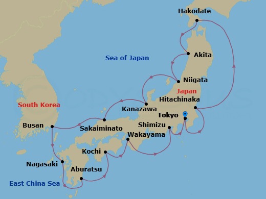 Cruise Map