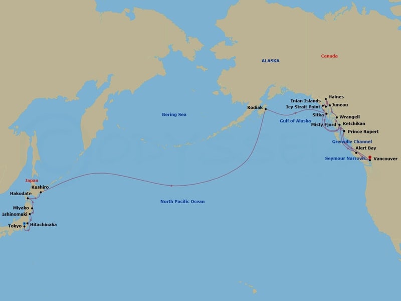 Cruise Map