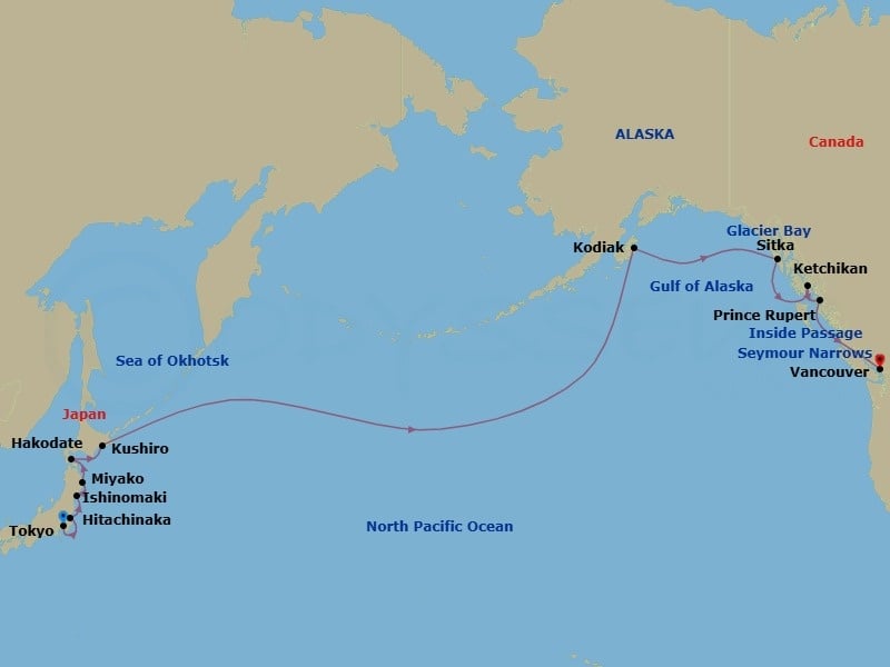 Cruise Map