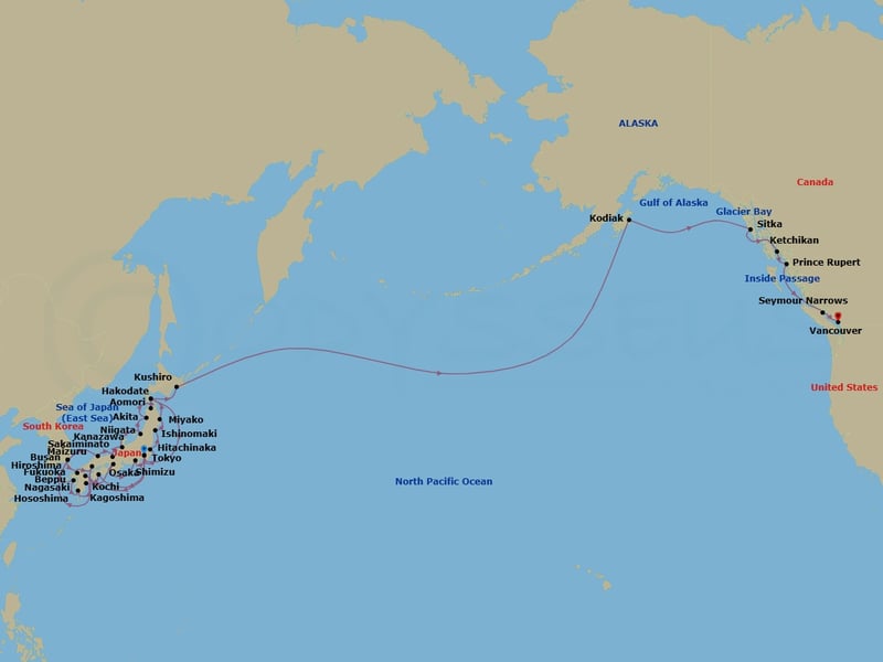 Cruise Map