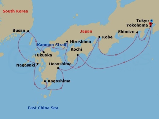 Cruise Map