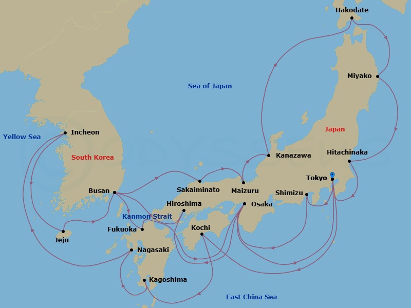 Cruise Map