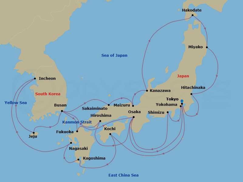 Cruise Map