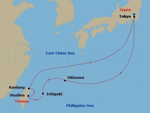 Cruise Map