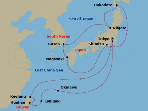 Cruise Map