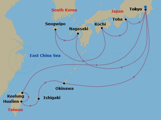 Cruise Map