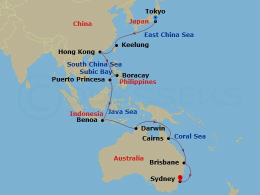 Cruise Map