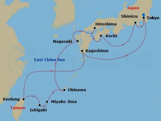 Cruise Map