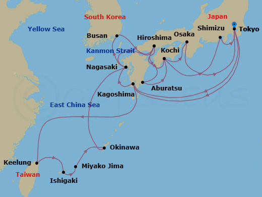 Cruise Map