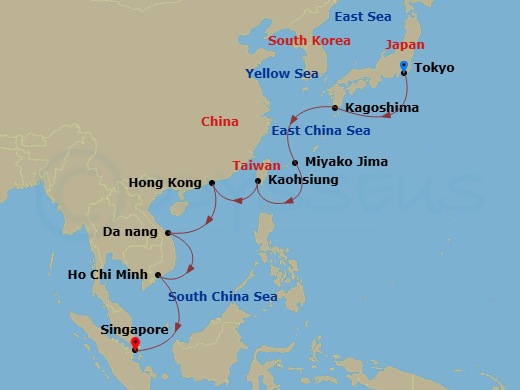 Cruise Map