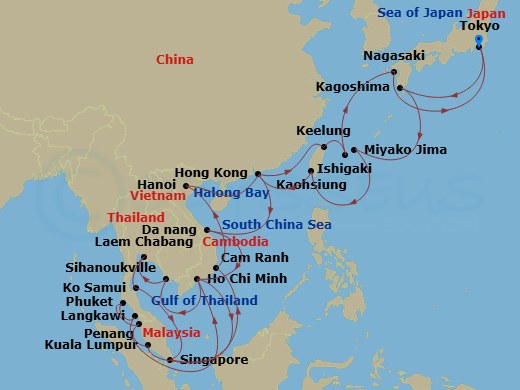 Cruise Map
