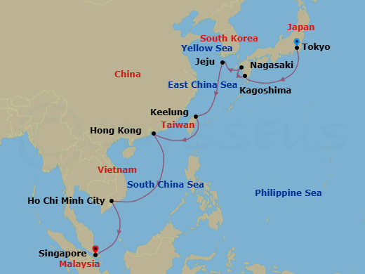 Cruise Map