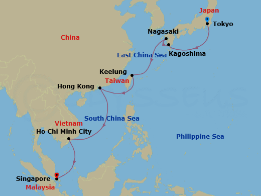 Cruise Map