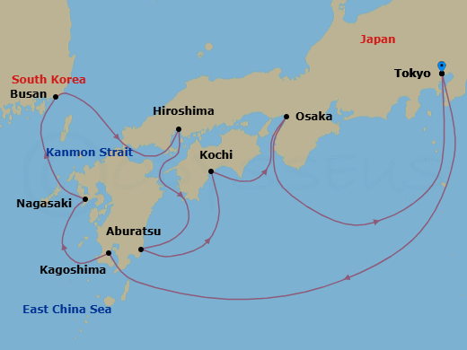 Cruise Map