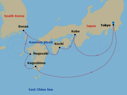 Cruise Map
