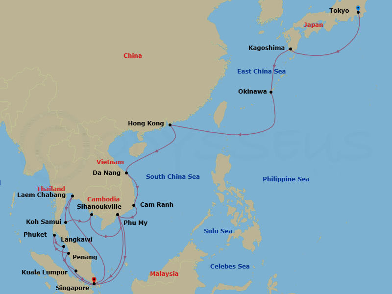 Cruise Map