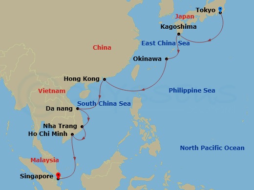 Cruise Map