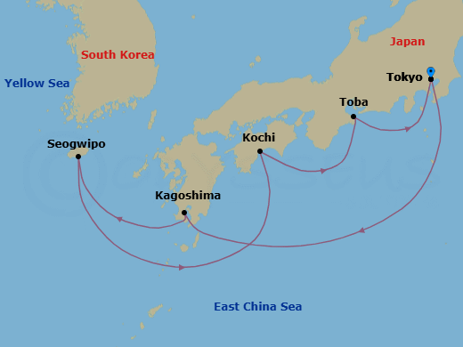 Cruise Map