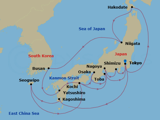 Cruise Map