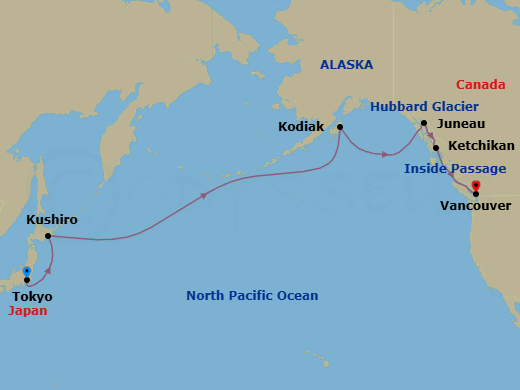 Cruise Map