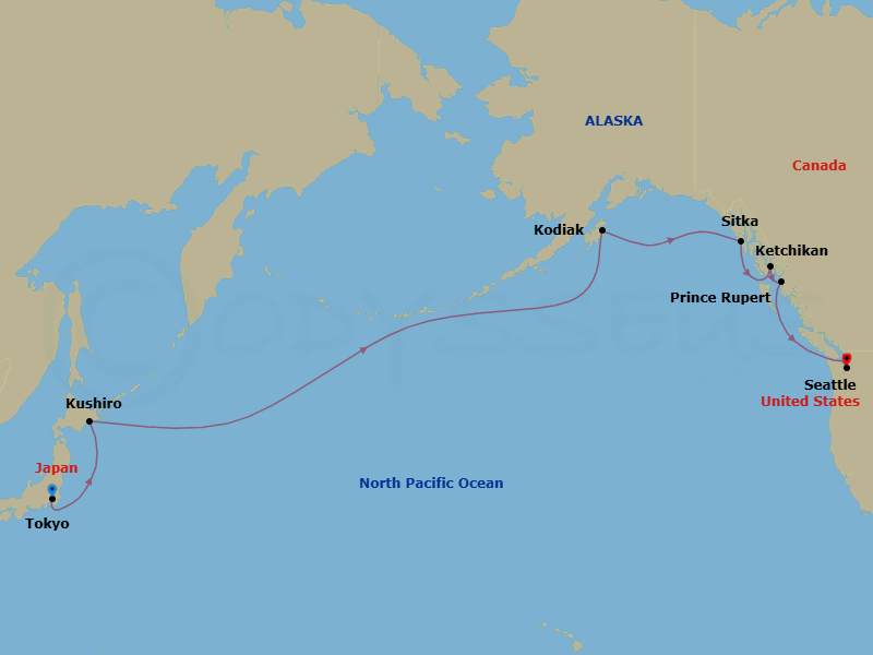 Cruise Map