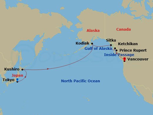 Cruise Map