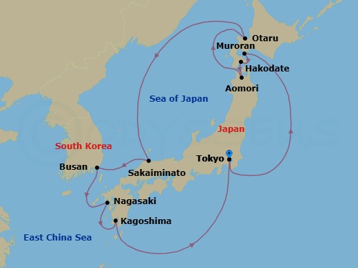 Cruise Map