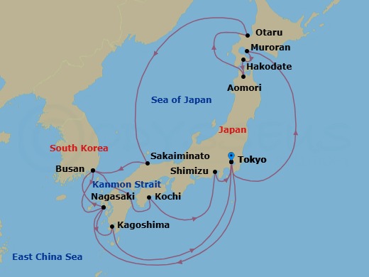 Cruise Map