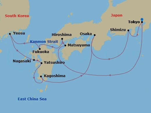 Cruise Map