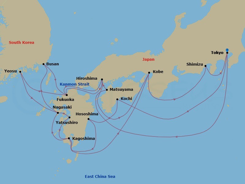 Cruise Map