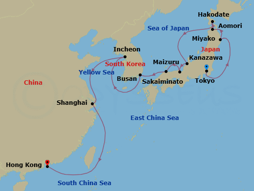 Cruise Map
