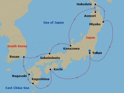 Cruise Map