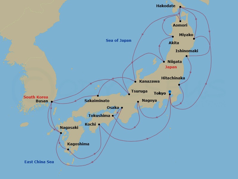 Cruise Map