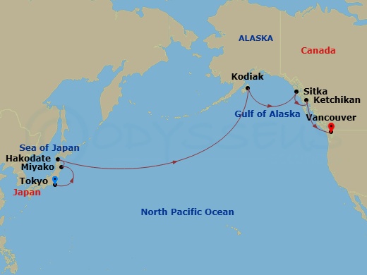 Cruise Map